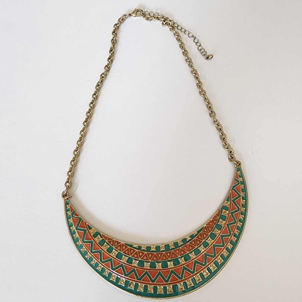 Tribal Collar Neclace Geometric Southwestern